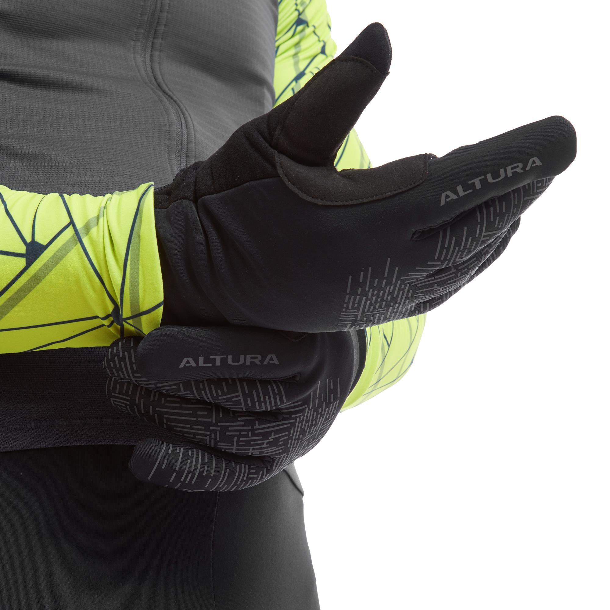 Mens waterproof hot sale cycling gloves